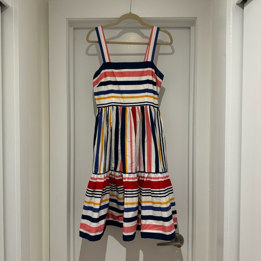 Vince Camuto Multicolor Striped Dress